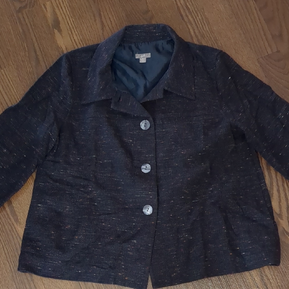 J Jill Dark Gray Women's Blazer